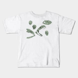 Snakes and skulls Kids T-Shirt